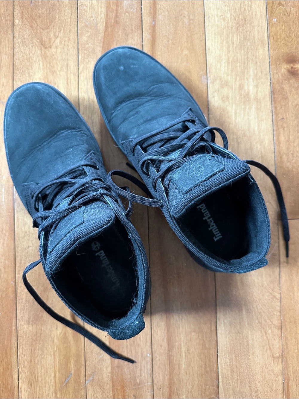 Timberland Men's Black Chukka Lace-Up Boots size 9